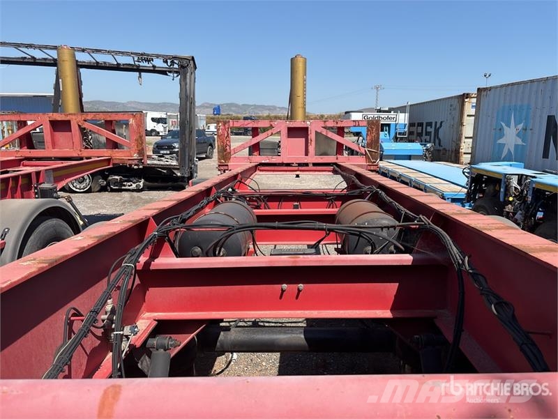  Fatih Tri/A Dump Container Trailer مقطورات حاويات