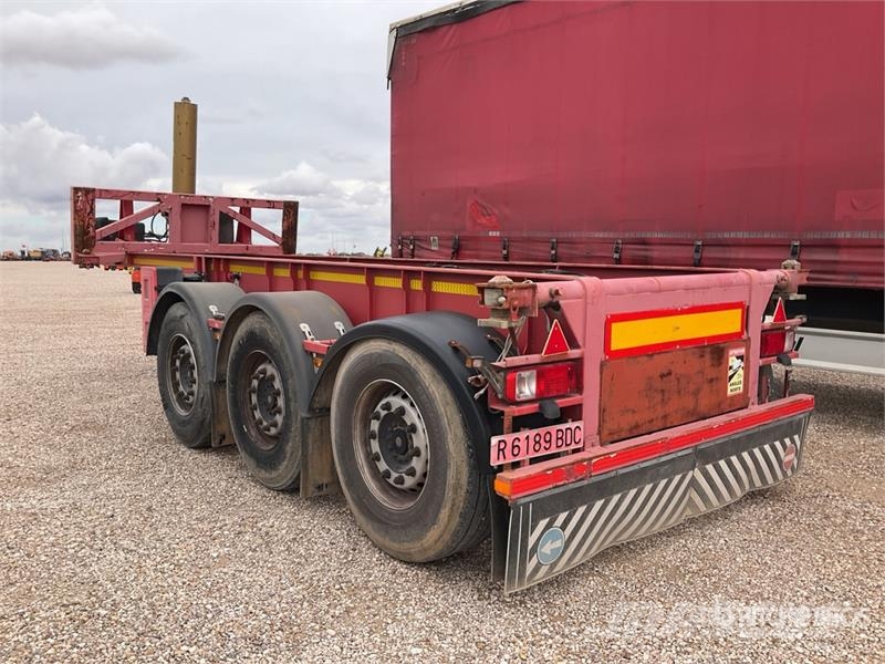  Fatih Tri/A Dump Container Trailer مقطورات حاويات