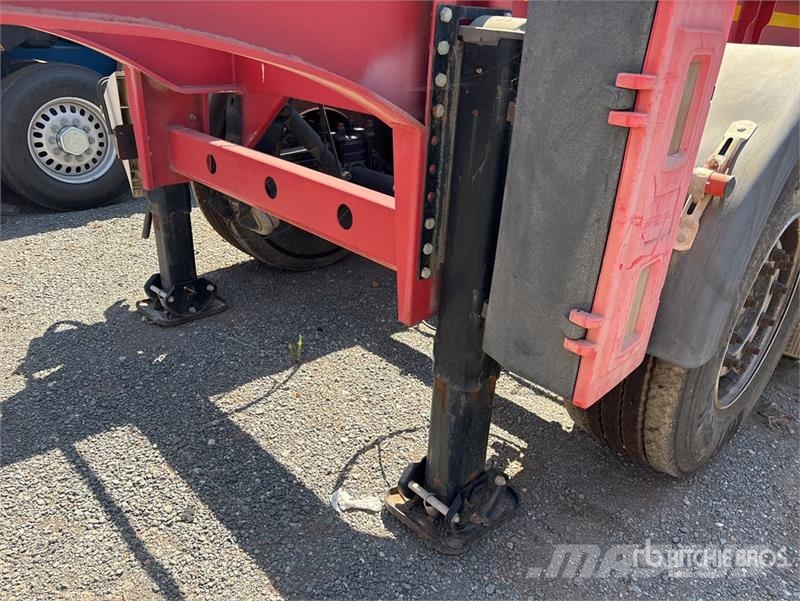  Fatih Tri/A Dump Container Trailer مقطورات حاويات