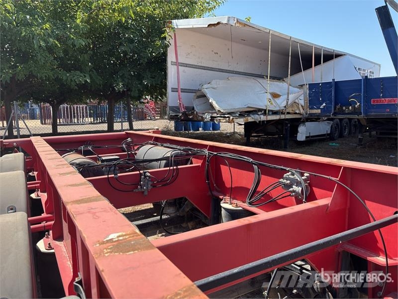 Fatih Tri/A Dump Container Trailer Containerframe/Skiploader trailers
