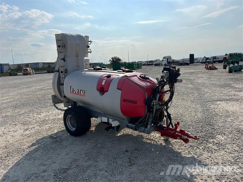  Favaro NI 1000 PSV Pull-Type Sprayer Ρυμουλκούμενα ψεκαστικά