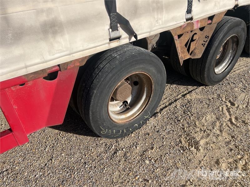 Faymonville 34 t Tri/A Semi-Remorque A Rideaux Coulissants Ave 平板拖车