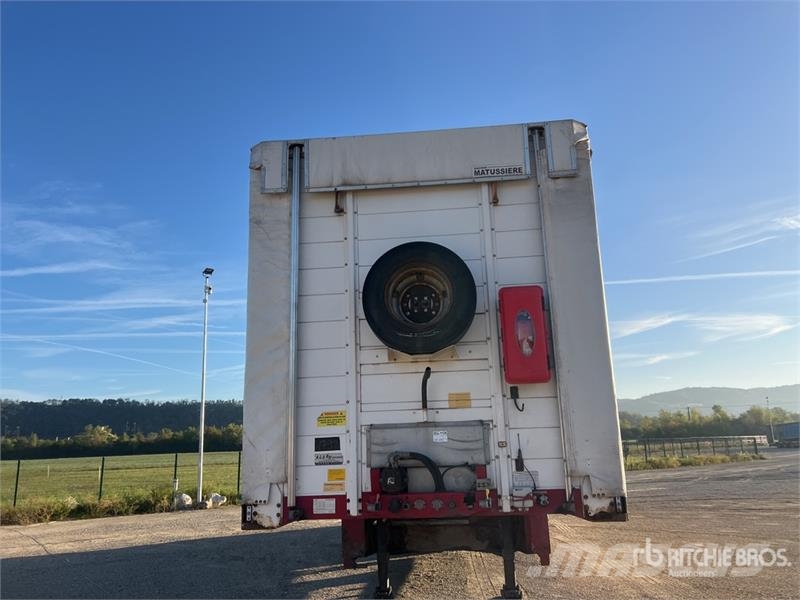Faymonville 34 t Tri/A Semi-Remorque A Rideaux Coulissants Ave 平板拖车