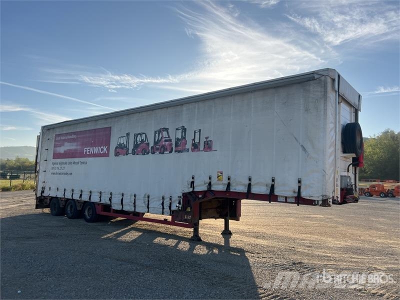 Faymonville 34 t Tri/A Semi-Remorque A Rideaux Coulissants Ave 平板拖车
