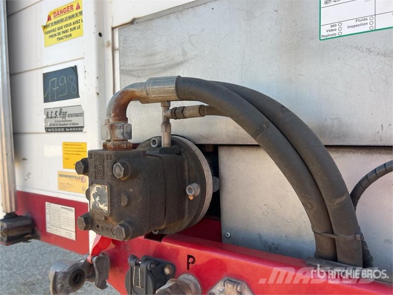 Faymonville 34 t Tri/A Semi-Remorque A Rideaux Coulissants Ave 平板拖车