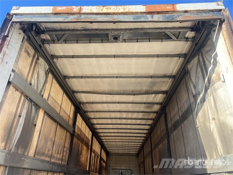 Faymonville 34 t Tri/A Semi-Remorque A Rideaux Coulissants Ave 平板拖车