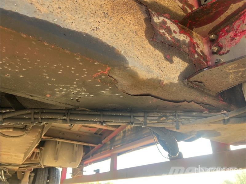 Faymonville 42 ton T/A Porte Engin A Rideaux Coulissants Avec Nizki nakladalci