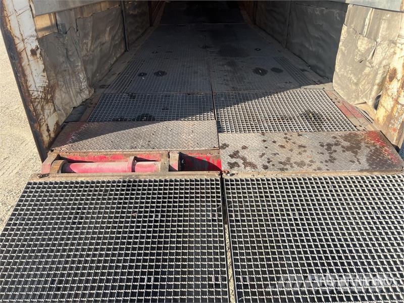 Faymonville 42 ton T/A Porte Engin A Rideaux Coulissants Avec Nizki nakladalci