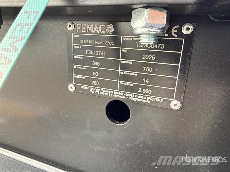 Femac T9MZ105 Shredder (Unused) Waste Shredders