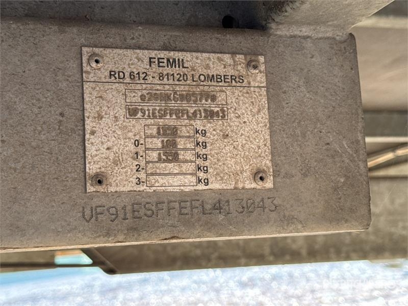 Femil S/A Bungalow De Chantier Roadwork Cabin Outros Reboques