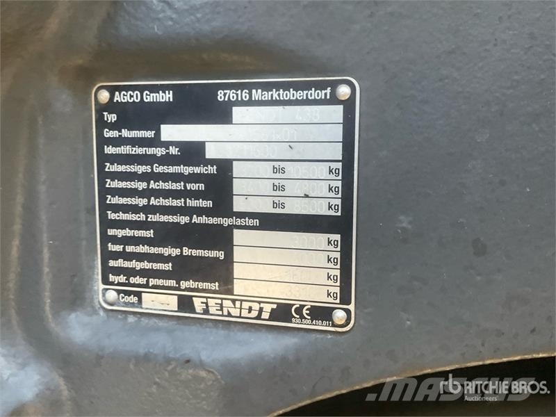 Fendt 516 Profi Plus 4WD Tractor Traktorit