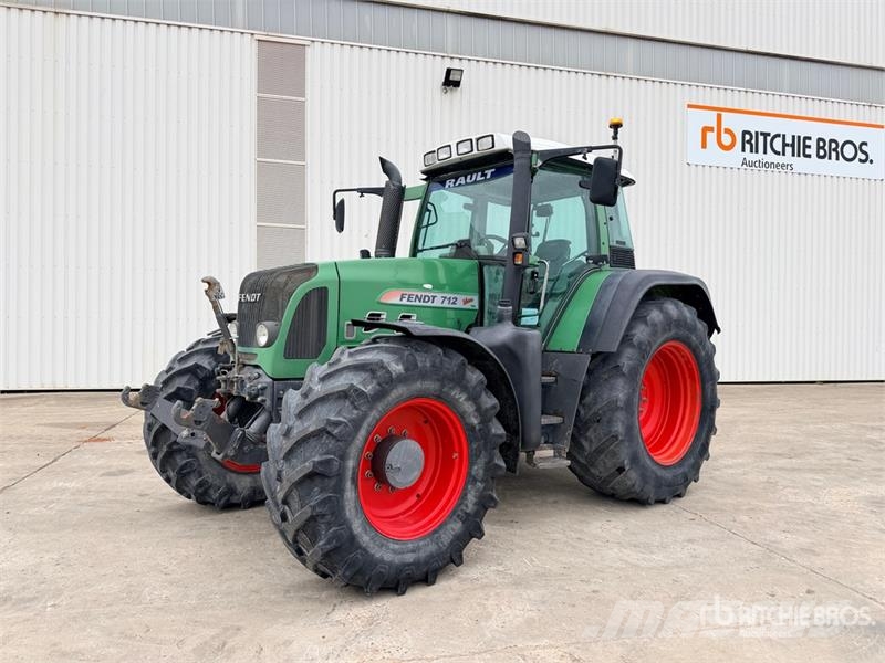 Fendt 712 Vario TMS 4WD Tractor Tractoren