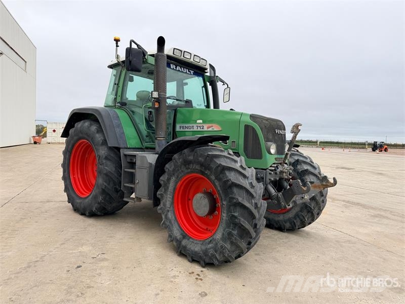 Fendt 712 Vario TMS 4WD Tractor Tractoren