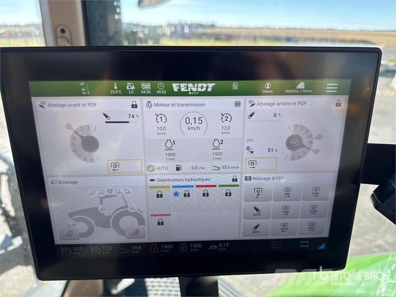 Fendt 720 Vario Gen 6 Profi Plus Setting 2 Tracteur Agri Tracteur