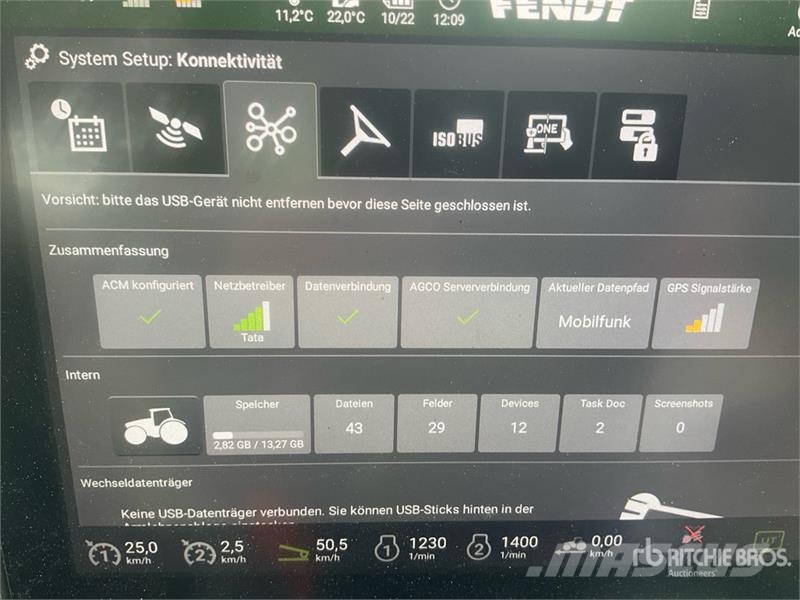Fendt 720 Vario GEN7 Profi 4WD Tractor الجرارات