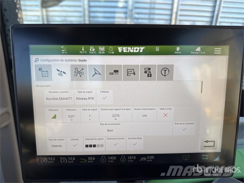 Fendt 728 Vario Gen7 Profi Plus Setting2 Tracteur Agrico Tracteur