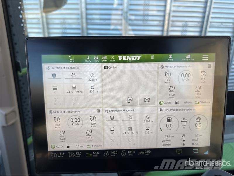 Fendt 728 Vario Gen7 Profi Plus Setting2 Tracteur Agrico Tracteur