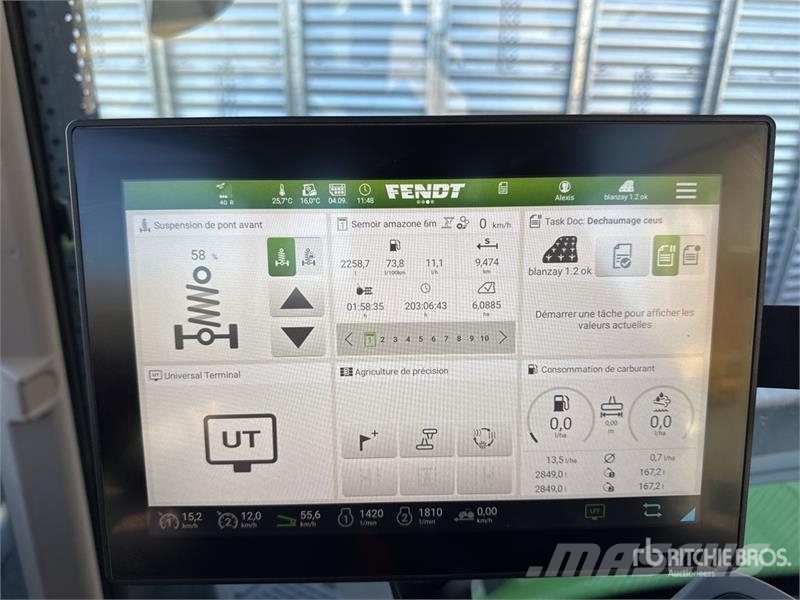 Fendt 728 Vario Gen7 Profi Plus Setting2 Tracteur Agrico Tracteur