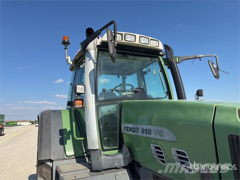 Fendt 818 Vario 4WD Tractor الجرارات