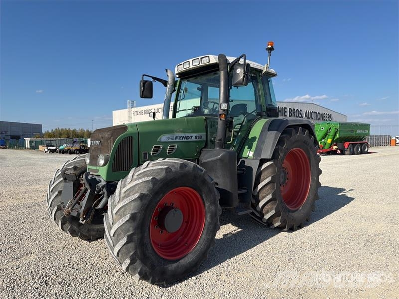 Fendt 818 Vario 4WD Tractor الجرارات