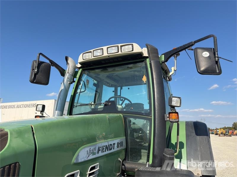 Fendt 818 Vario 4WD Tractor الجرارات