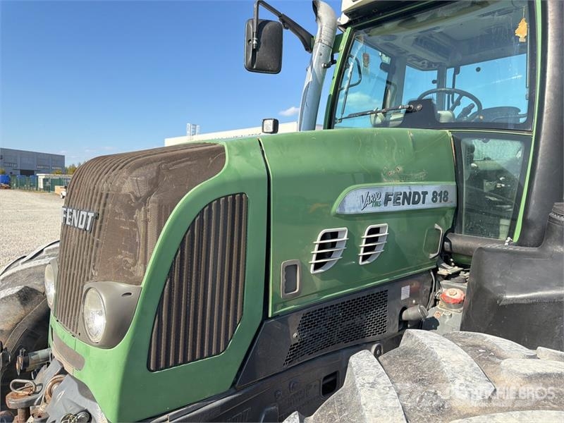 Fendt 818 Vario 4WD Tractor الجرارات