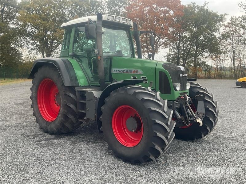 Fendt 818 Vario TMS 4WD Tractor Tractores