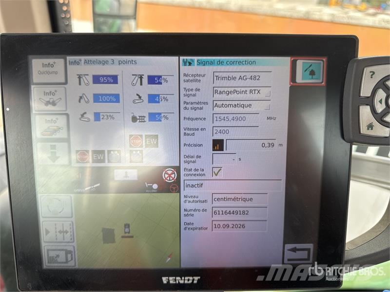 Fendt 824 Profi + 4x4 Tracteur Agricole 4WD Tractor トラクター
