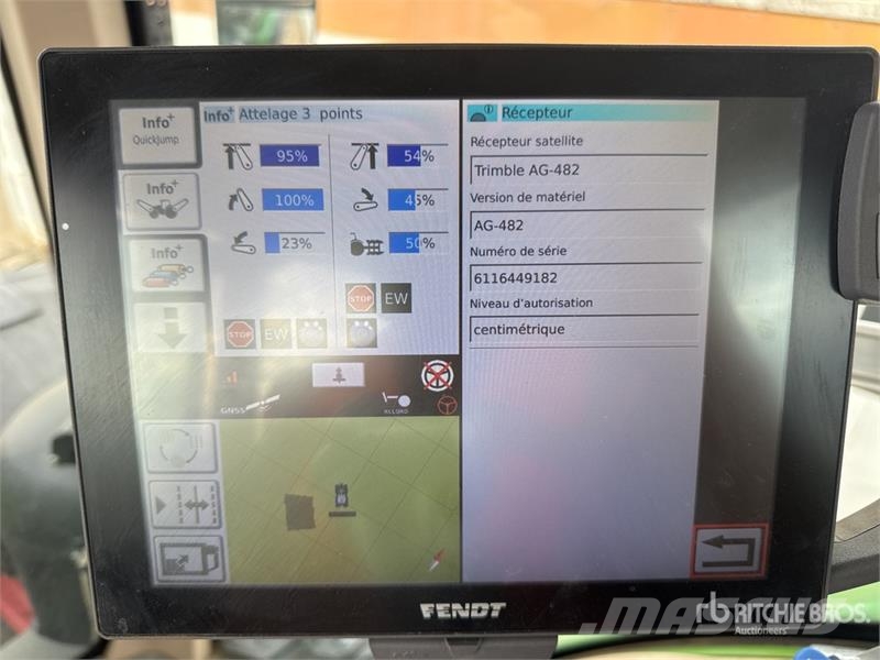 Fendt 824 Profi + 4x4 Tracteur Agricole 4WD Tractor トラクター