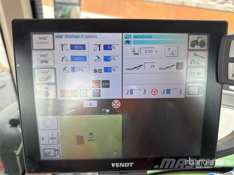 Fendt 824 Profi Plus 4x4 Tracteur Agricole 4WD Tractor Tracteur