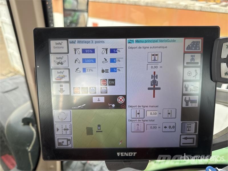 Fendt 824 Profi Plus 4x4 Tracteur Agricole 4WD Tractor Tracteur