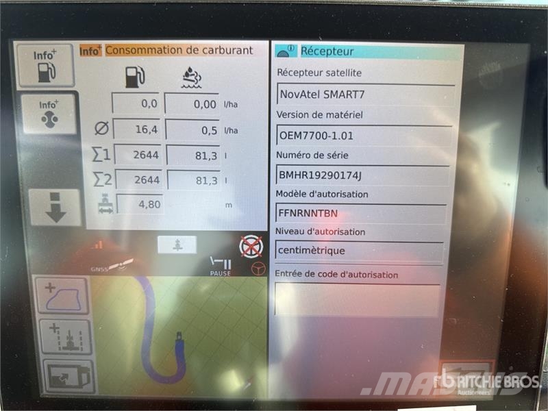 Fendt 824 Vario Profi Plus 4x4 Tracteur Agricole 4WD Tra Tracteur