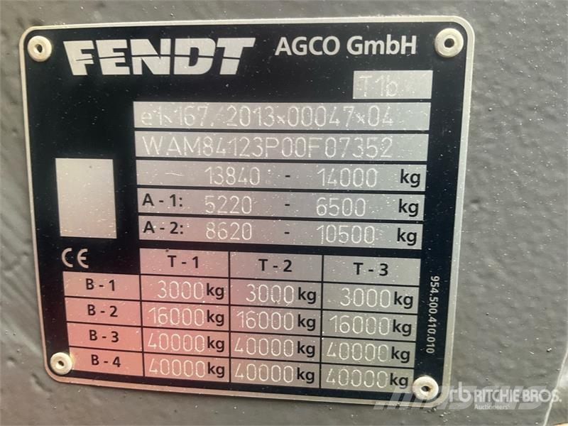 Fendt 826 Profi Plus 4WD Tractor Traktoren