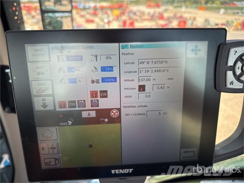 Fendt 826 Vario Profi Plus 4x4 Tracteur Agricole 4WD Tra Tracteur