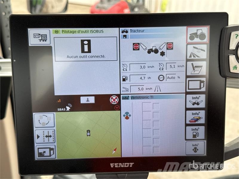 Fendt 828 Vario Profi Plus 4x4 Tracteur Agricole 4WD Tra Τρακτέρ