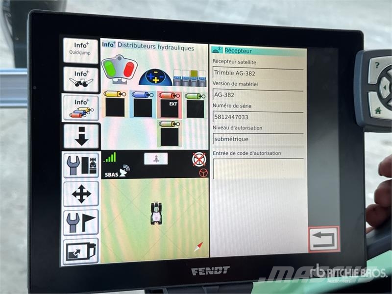 Fendt 828 Vario Profi Plus 4x4 Tracteur Agricole 4WD Tra Tracteur