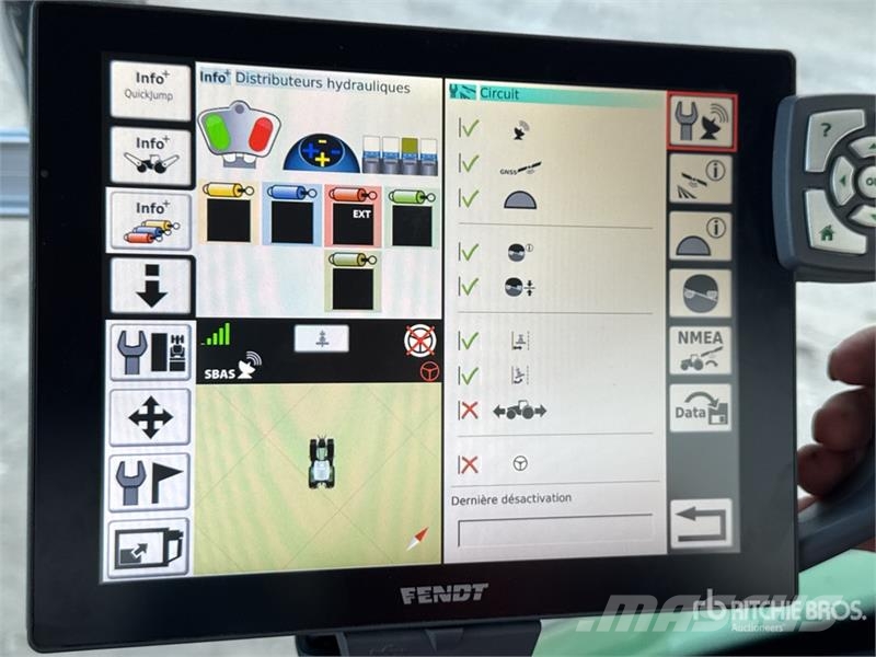 Fendt 828 Vario Profi Plus 4x4 Tracteur Agricole 4WD Tra Tracteur