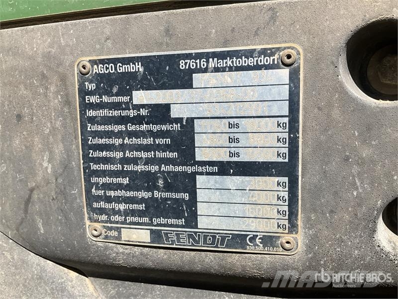Fendt 936 Vario Tractoare