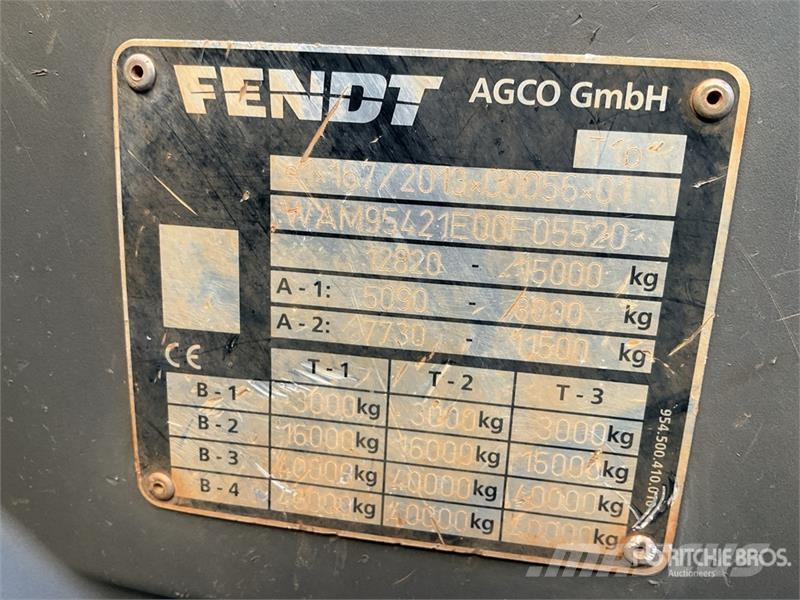 Fendt 939 Vario 4WD Tractor トラクター