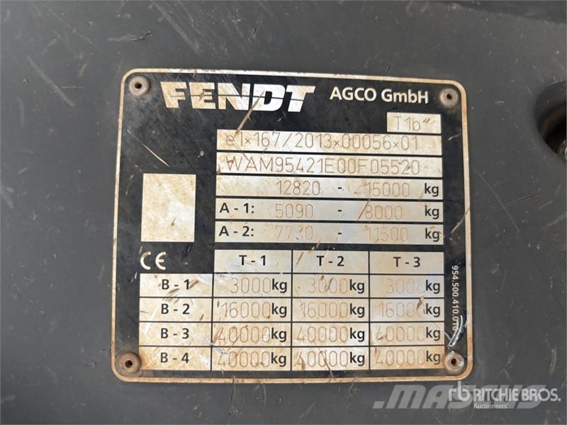 Fendt 939 Vario 4WD Tractor Трактори