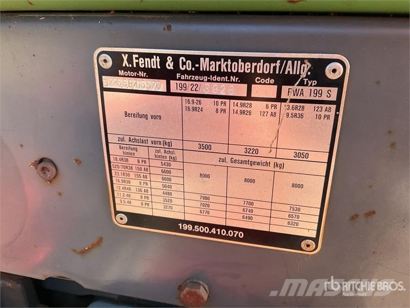 Fendt Farmer 312 LSA 4WD Tractor Traktorok