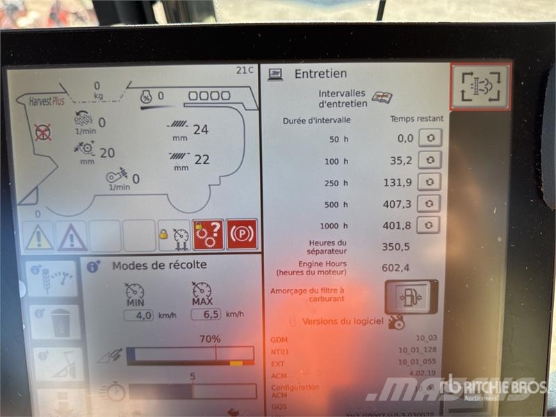 Fendt Ideal 7 Moissonneuse-Batteuse Combine Harvester حصادات