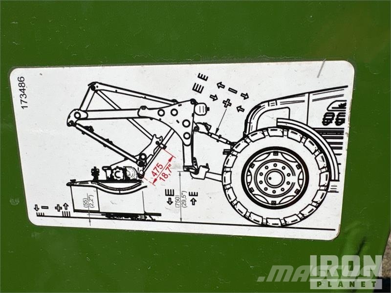 Fendt Slicer 310 FQ 2800 mm 3-Point Hitch Disc Mower Kosilice