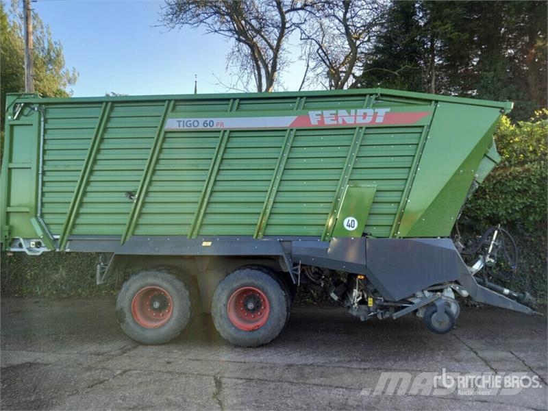 Fendt Tigo 60PR 2/Axle Drawbar Silage Wagon Weitere Anhänger