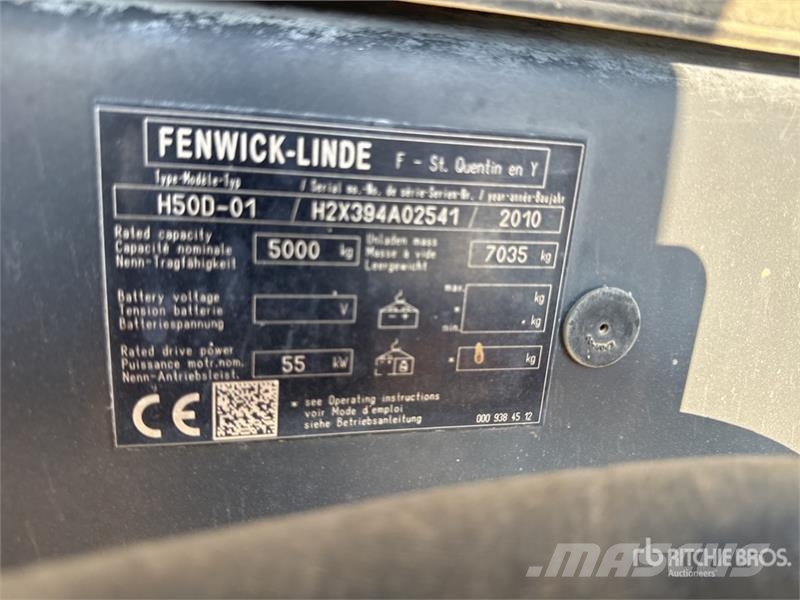 Fenwick-Linde H50D-01 Chariot Elevateur Forklift Otras carretillas elevadoras