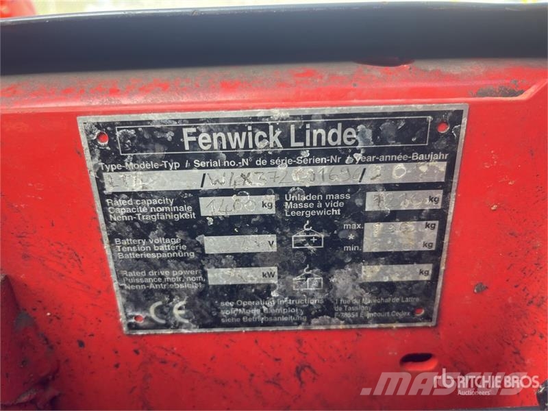 Fenwick-Linde L16 Electric Stacker Samopogonski ručni viljuškari