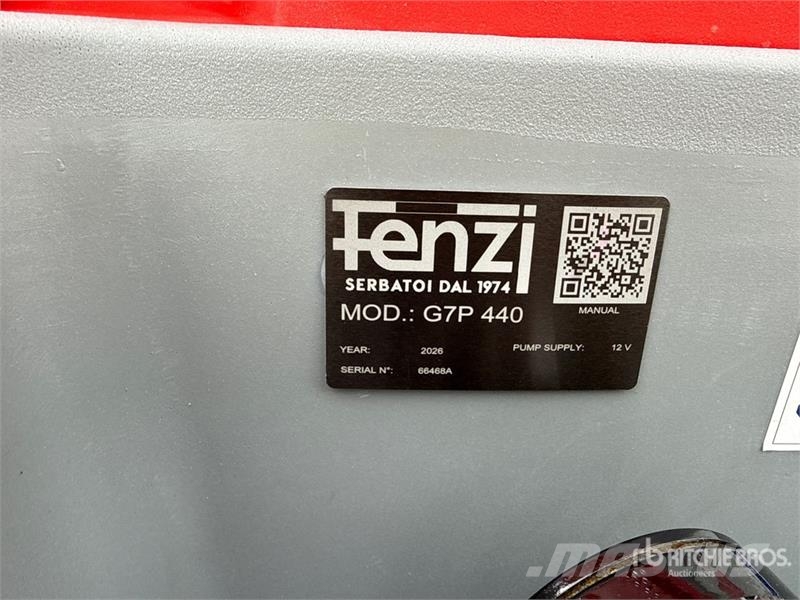  Fenzi G7P 440 Fuel Tank صهاريج الوقود والصهاريج الإضافية