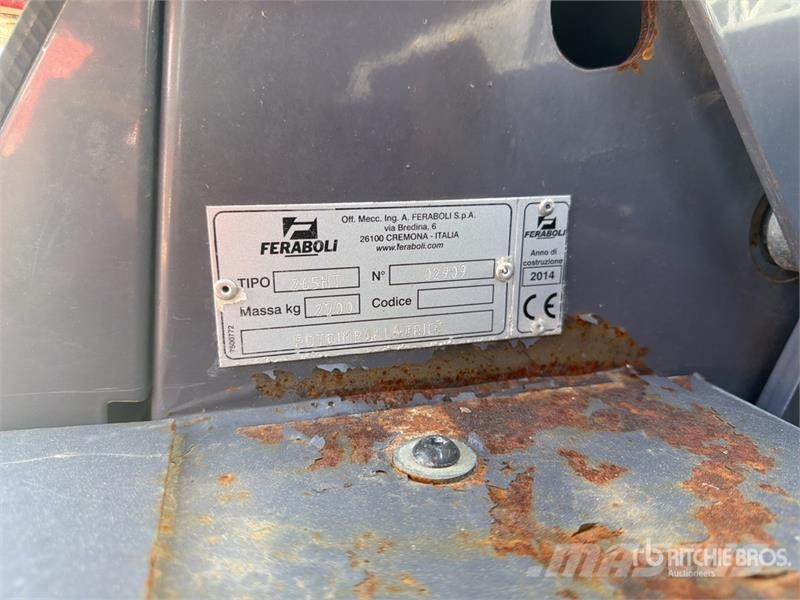 Feraboli EXTREME 265 Round Baler Empacadoras circular