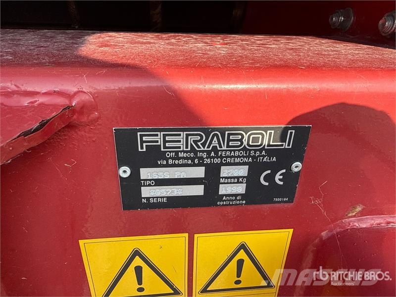 Feraboli SPRINTER 165 Round Baler Prasy zwijające