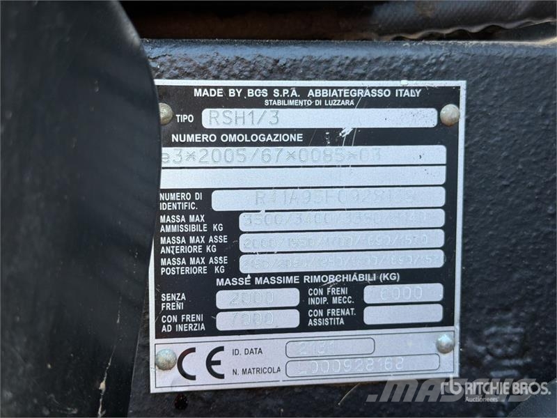 Ferrari RSH1/3 4WD Tracteur Utilitaire Utility Tractor جرارات مدمجة